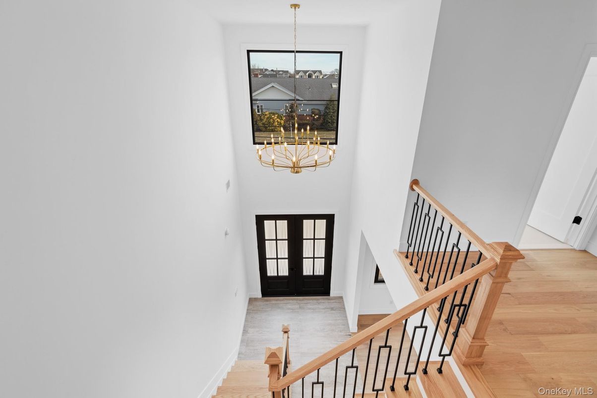 Chandelier, Interior, Wood Texture Flooring