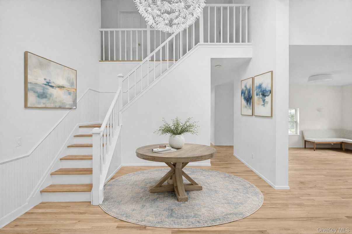 Chandelier, Interior, Wood Texture Flooring
