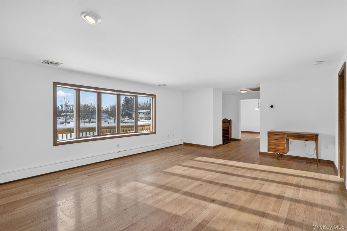 Empty room, Interior, Wood Texture Flooring