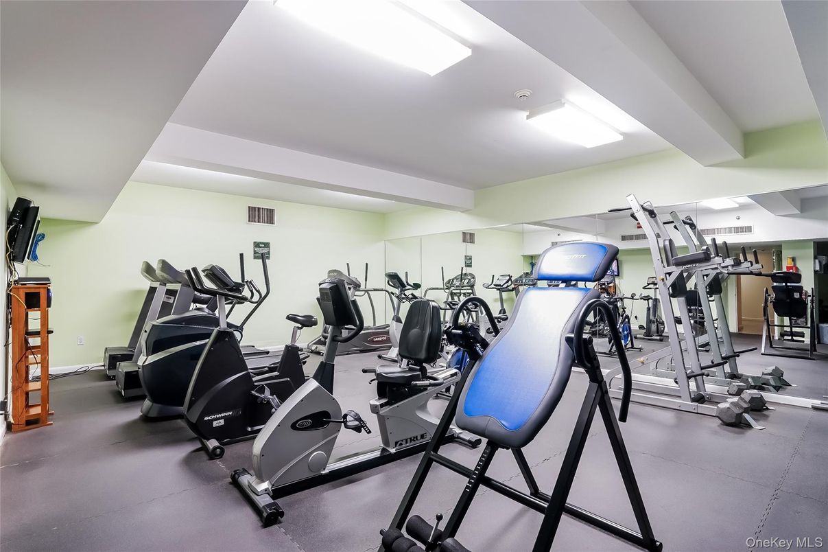 Fitness Equipment, Gym, Interior