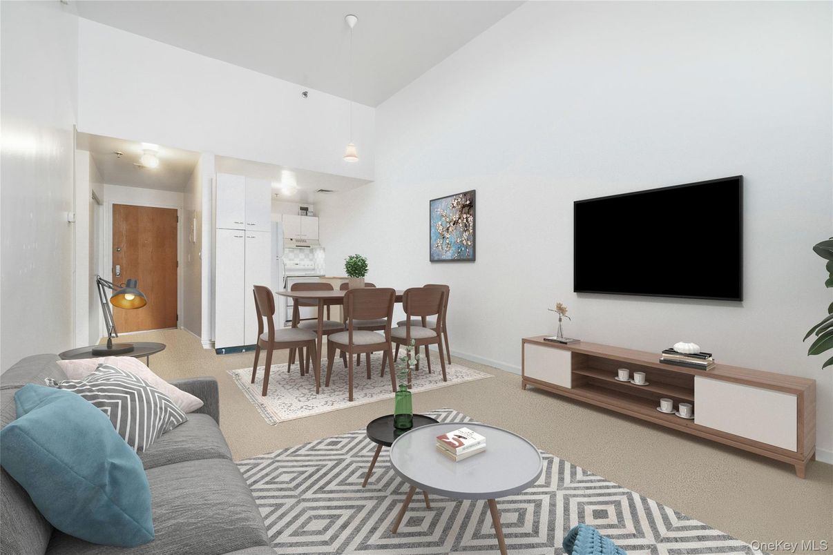 Dining room, Interior, Living room, Pendant Lights