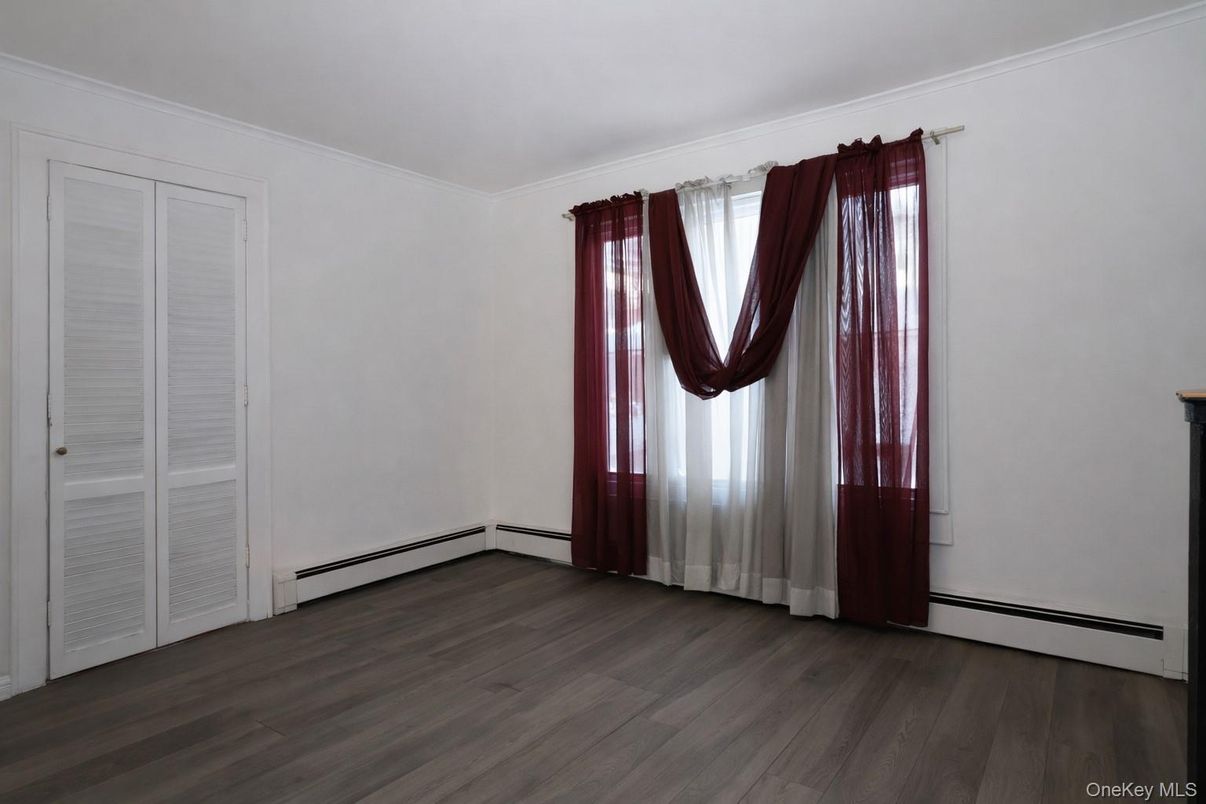 Empty room, Interior, Wood Texture Flooring