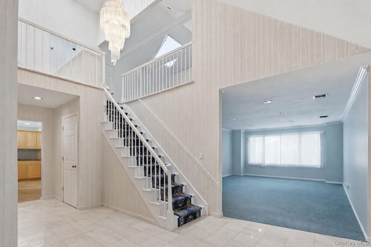 Chandelier, Interior, Recessed Lighting