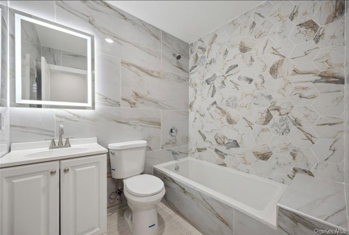 Bathroom, Interior, Marble Walls