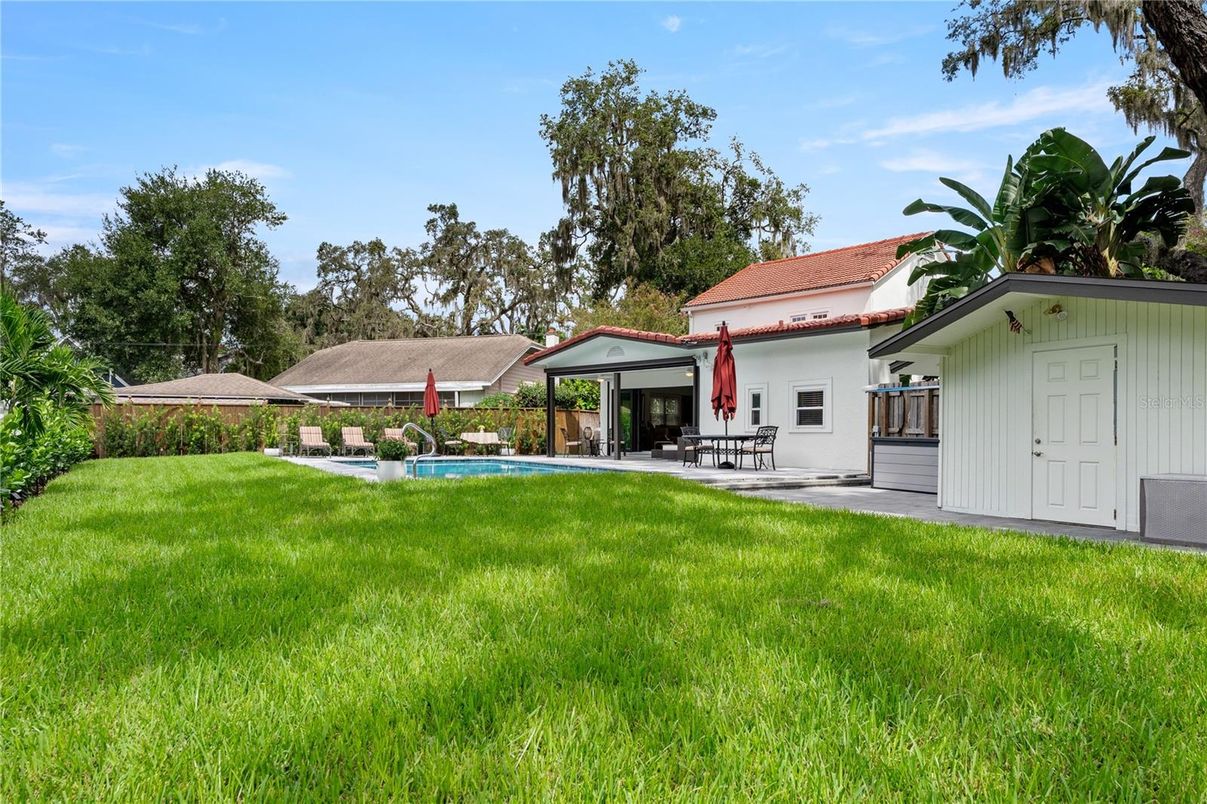 Backyard, Exterior, Pool