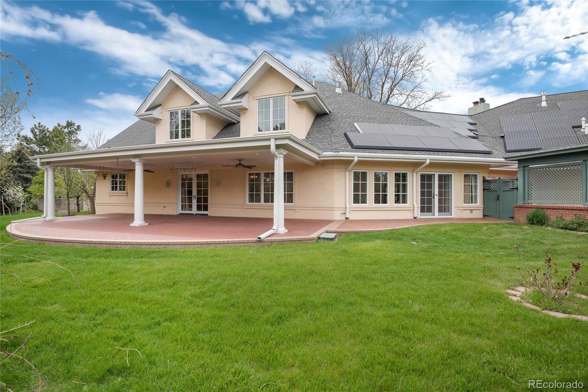 Backyard, Exterior, Solar Panels