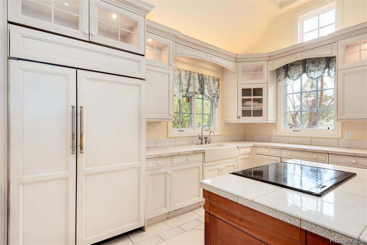 Interior, Kitchen, Tile Countertops