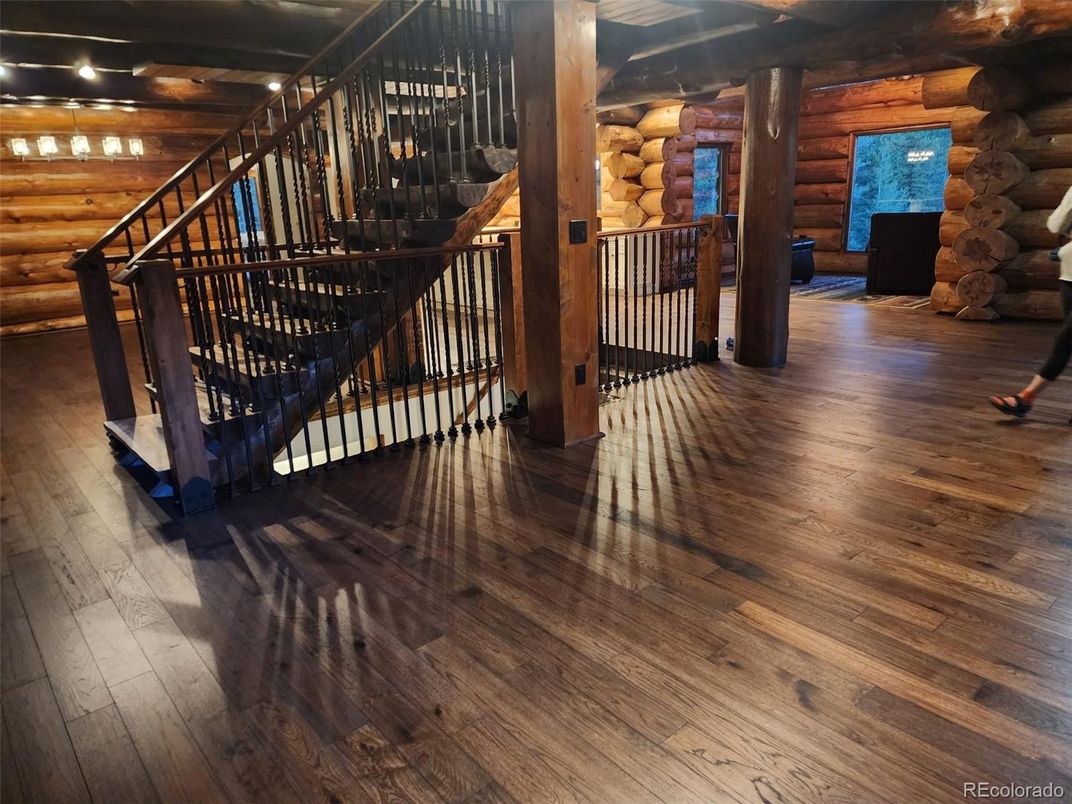 Interior, Wood Texture Flooring, Wooden Walls