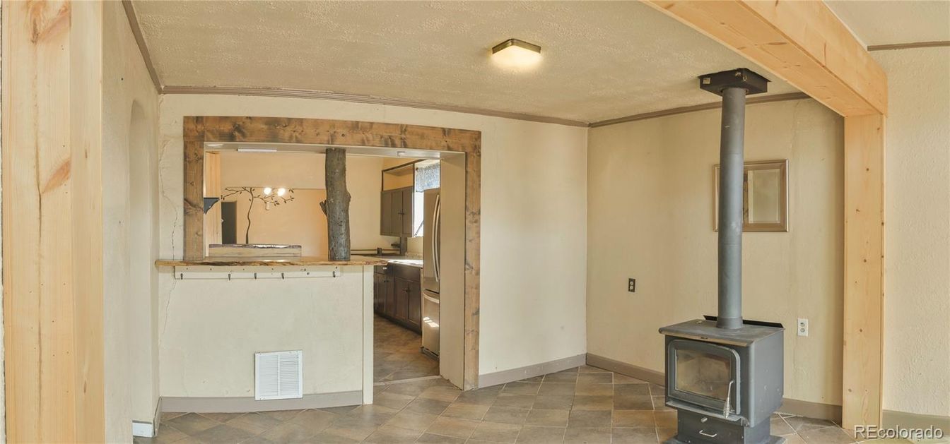 Bathroom, Fireplace, Interior