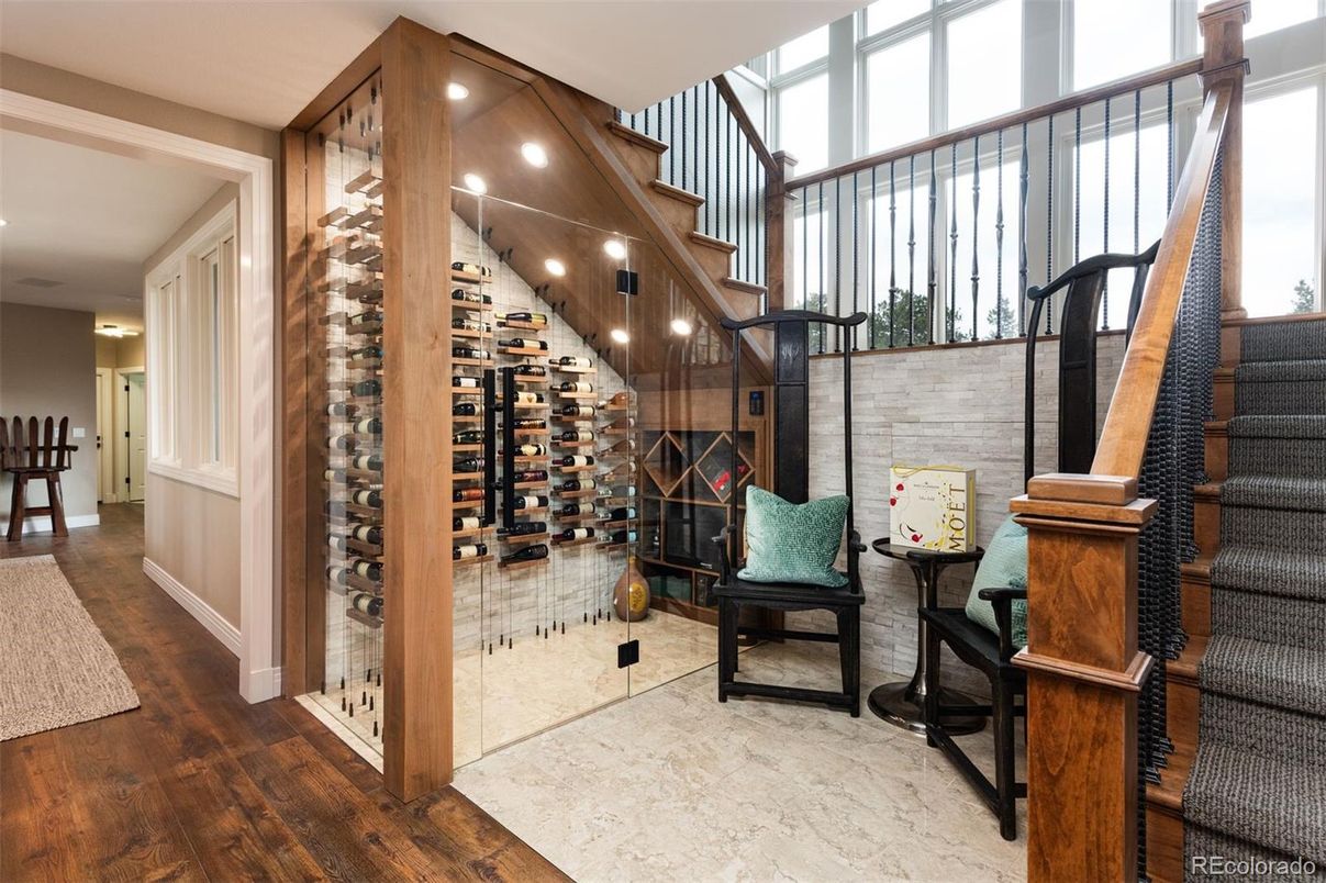 Interior, Wine Storage, Wood Texture Flooring