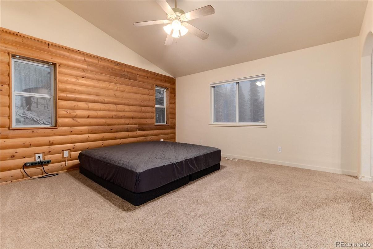 Bedroom, Interior, Wooden Walls