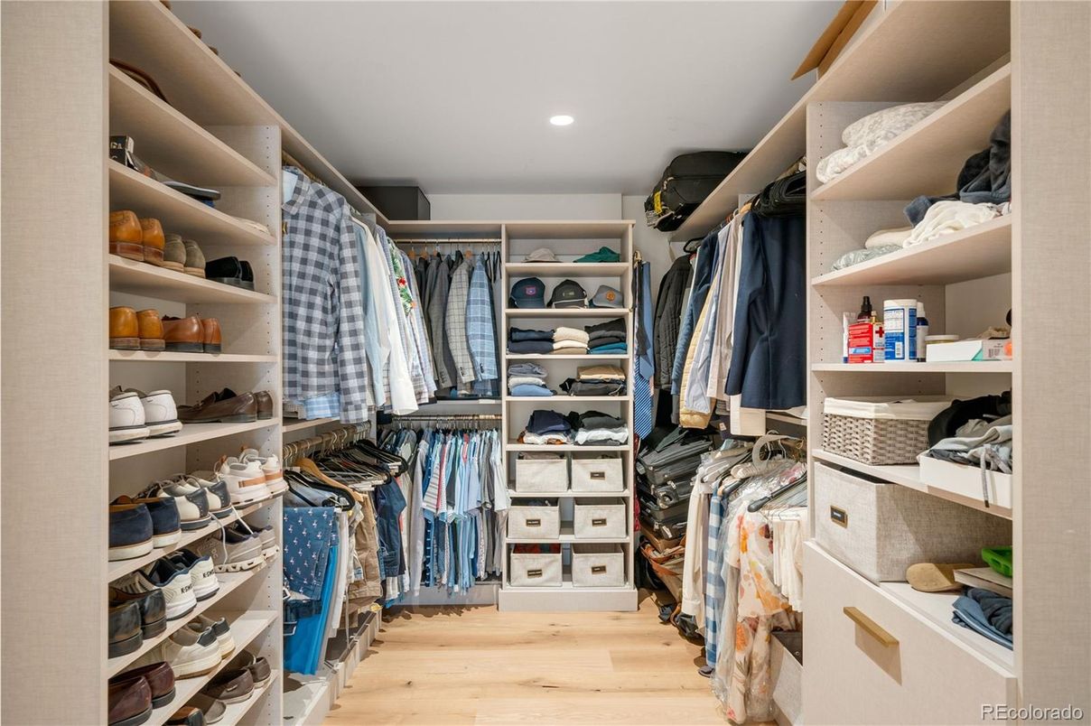 Interior, Recessed Lighting, Walk-in Closets, Wood Texture Flooring