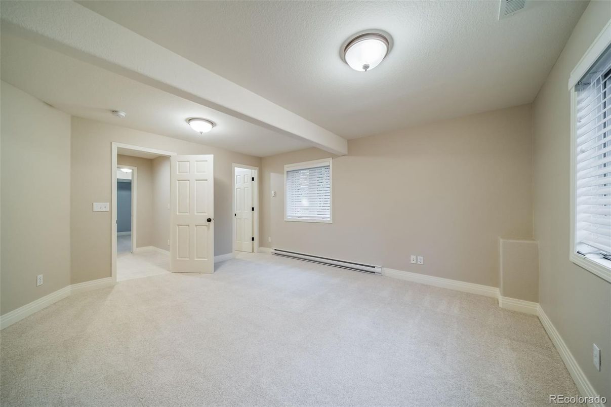 Empty room, Interior