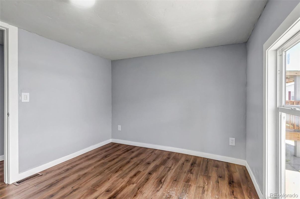 Empty room, Interior, Wood Texture Flooring