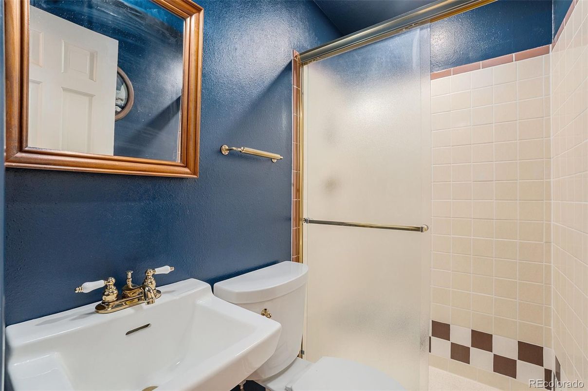 Bathroom, Glass Shower, Interior