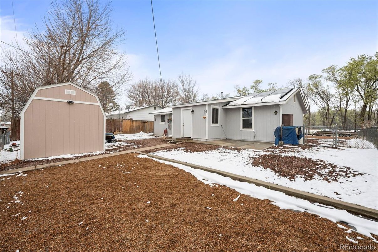 Backyard, Exterior, Solar Panels