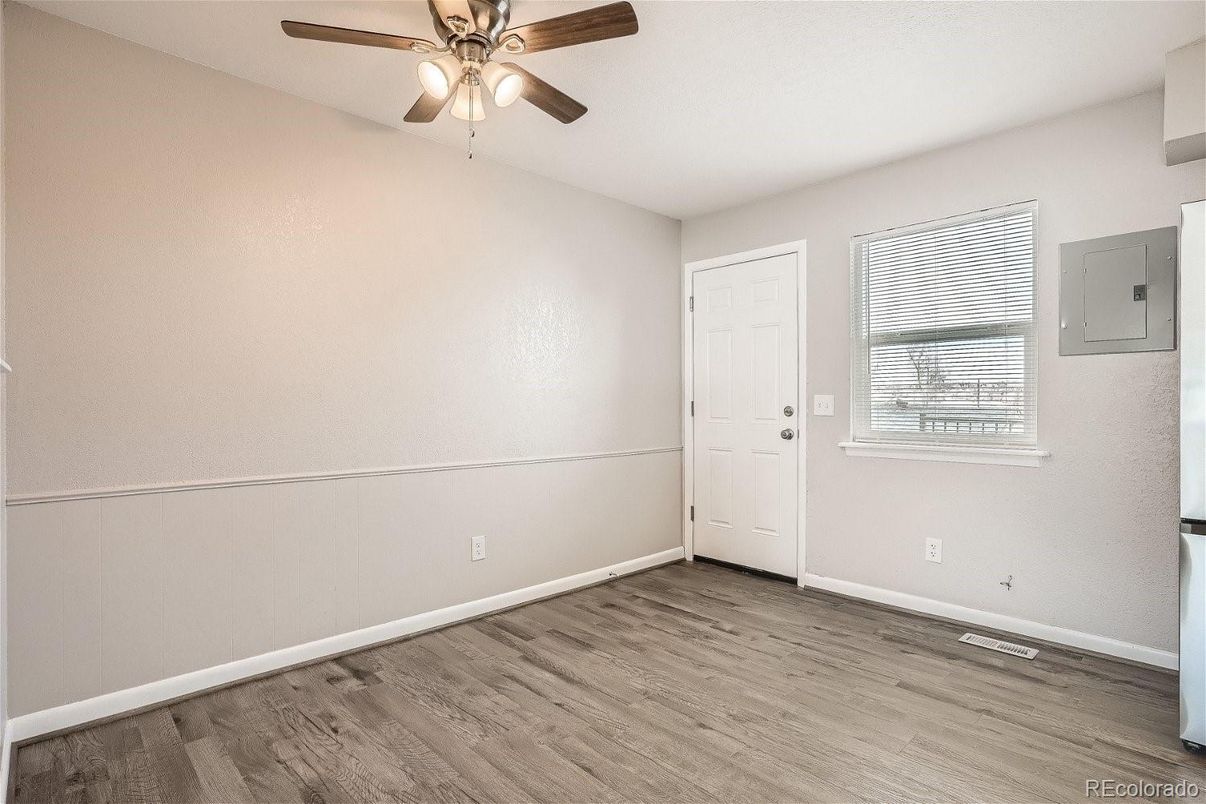 Empty room, Interior, Wood Texture Flooring