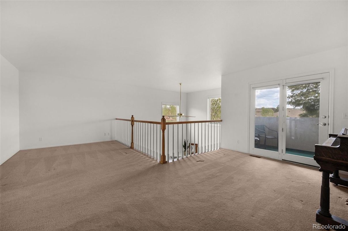 Empty room, Interior
