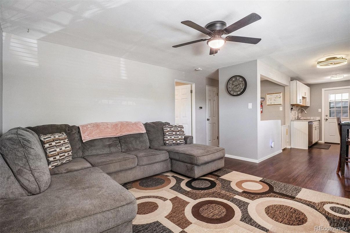 Interior, Kitchen, Living room, Wood Texture Flooring