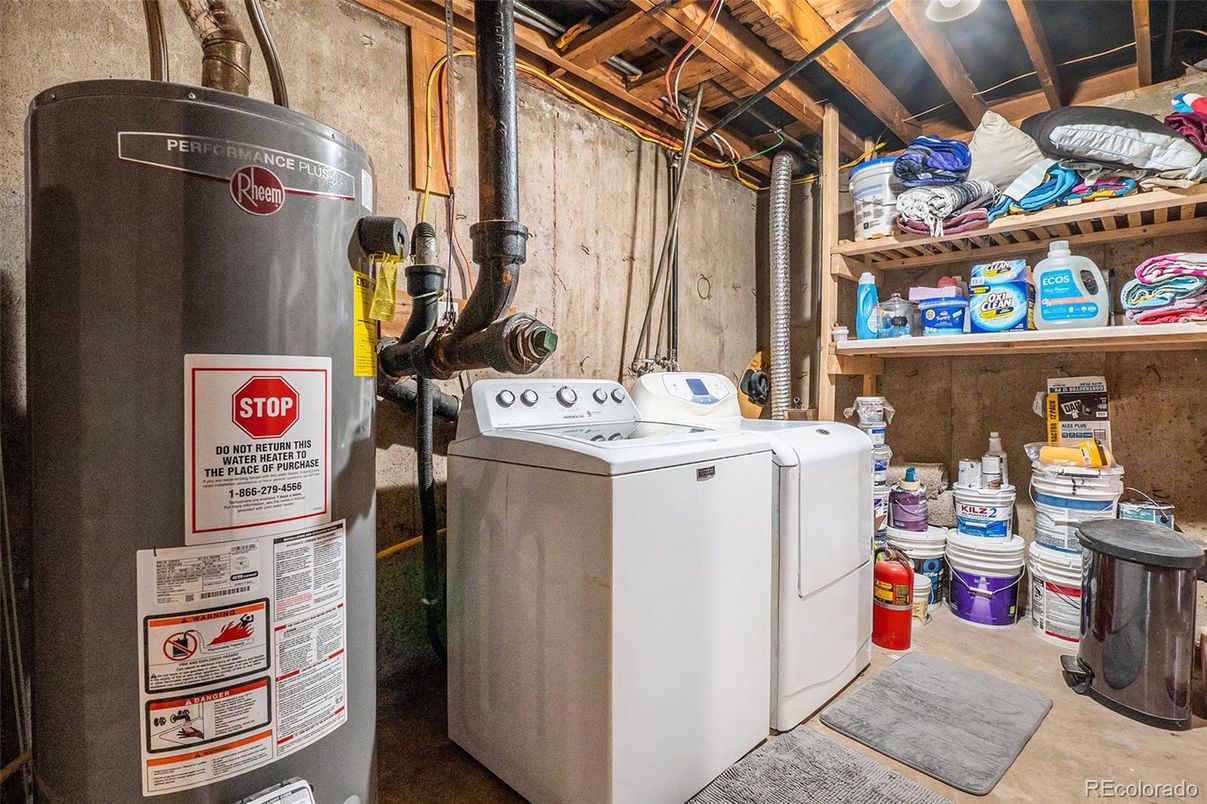 Interior, Washer