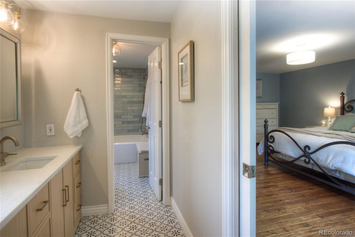 Bathroom, Bedroom, Interior, Wood Texture Flooring