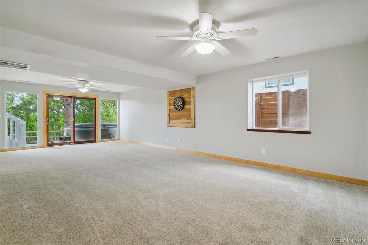 Empty room, Interior