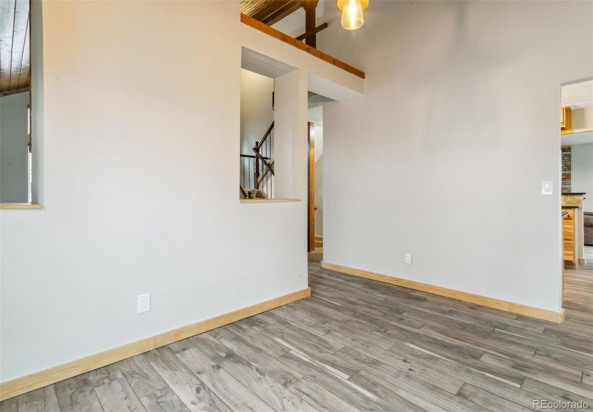 Empty room, Interior, Wood Texture Flooring