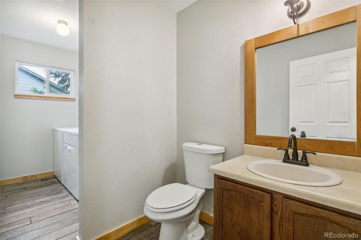 Bathroom, Interior, Wood Texture Flooring