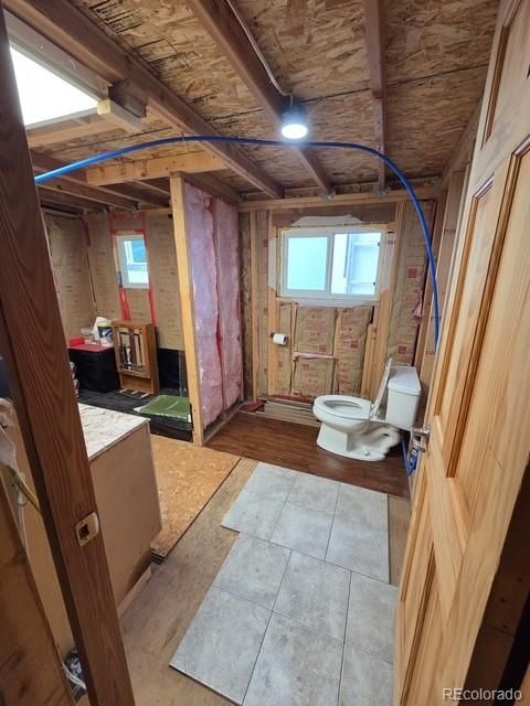 Bathroom, Interior, Wooden Beams, Wooden Ceilings, Wood Texture Flooring, Wooden Walls