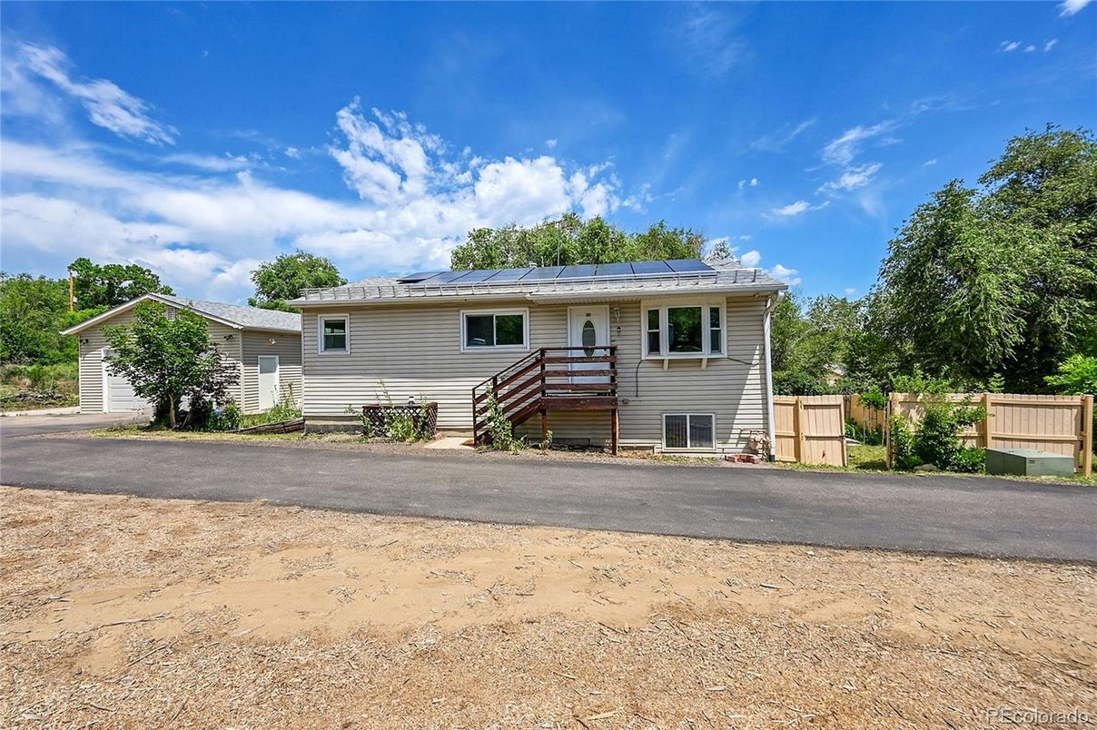 Backyard, Exterior, Solar Panels