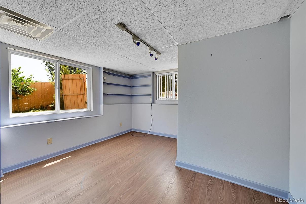 Empty room, Interior, Wood Texture Flooring