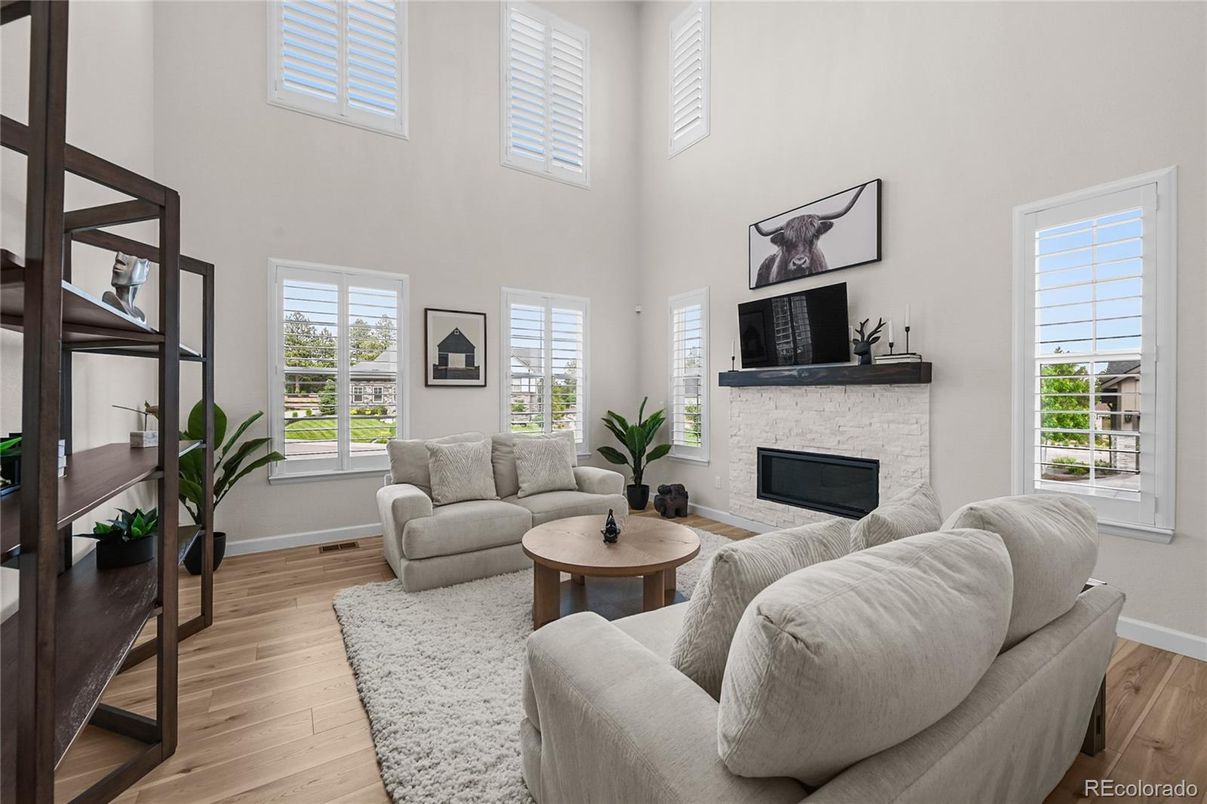 Fireplace, Interior, Living room, Wood Texture Flooring