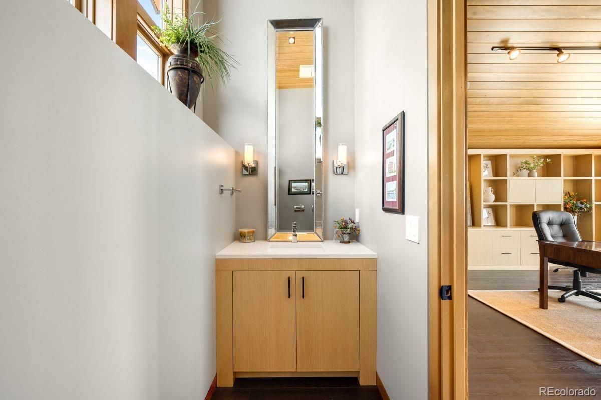 Bathroom, Interior, Wood Texture Flooring