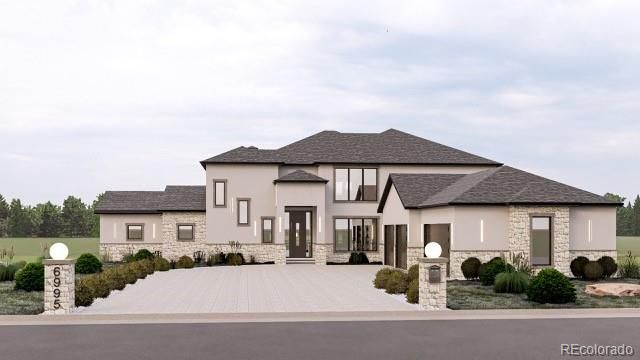 Exterior, Facade, French Provincial