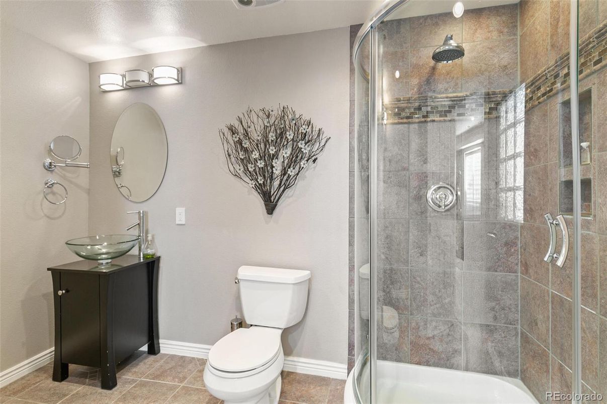Bathroom, Glass Shower, Interior