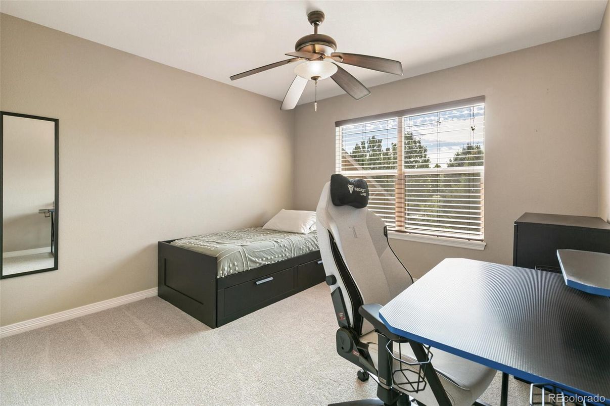 Bedroom, Home Office, Interior
