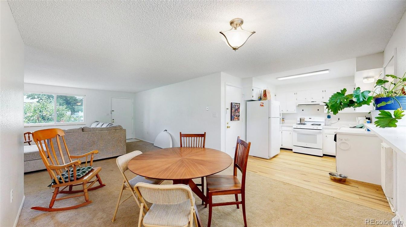 Dining room, Interior, Kitchen, Living room, Wood Texture Flooring