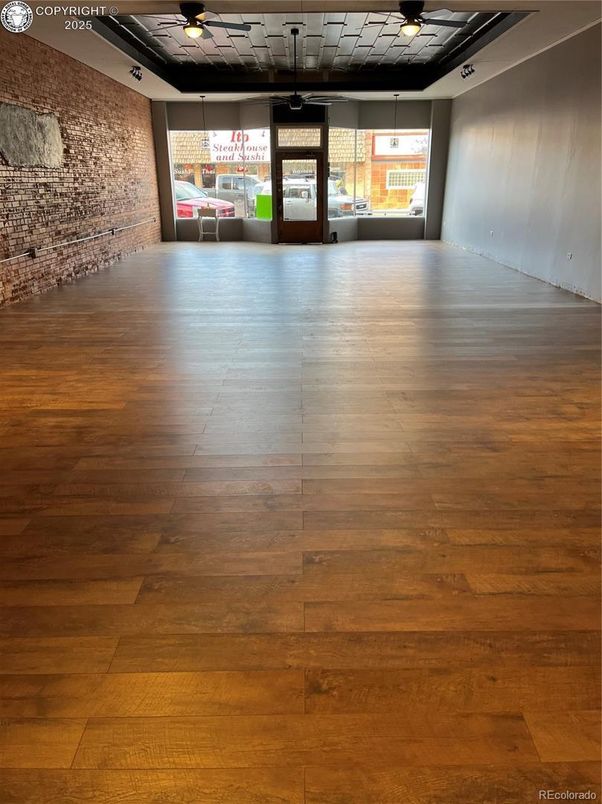 Empty room, Interior, Wood Texture Flooring
