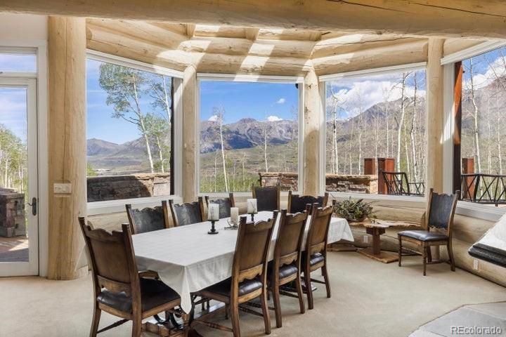 Dining room, Interior, Wooden Beams, Wooden Ceilings