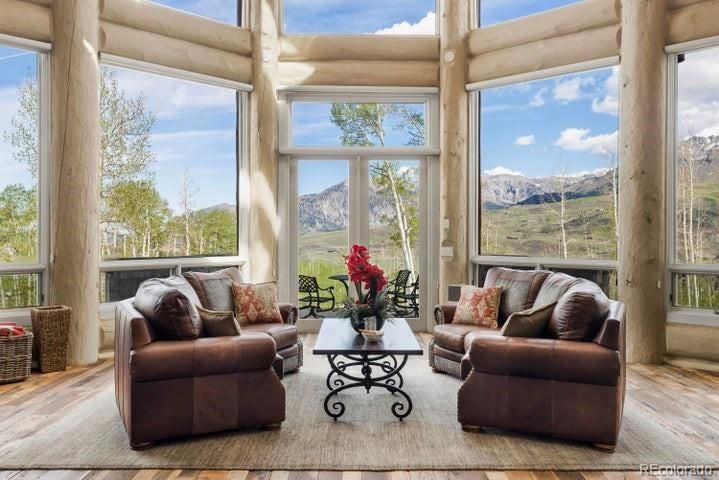 Interior, Living room, Sun Room, Wood Texture Flooring