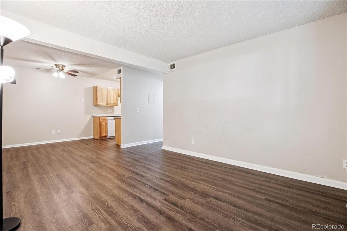 Empty room, Interior, Wood Texture Flooring