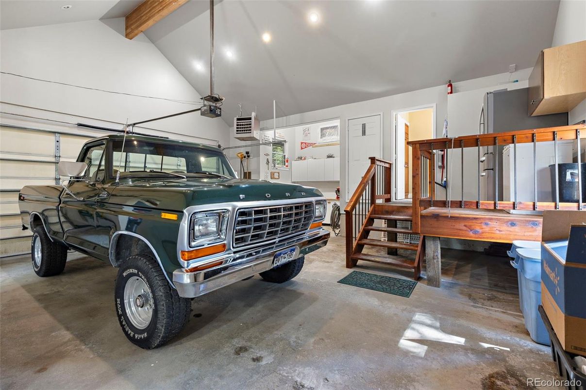 Garage, Interior, Recessed Lighting