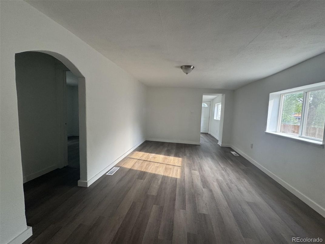 Empty room, Interior, Wood Texture Flooring