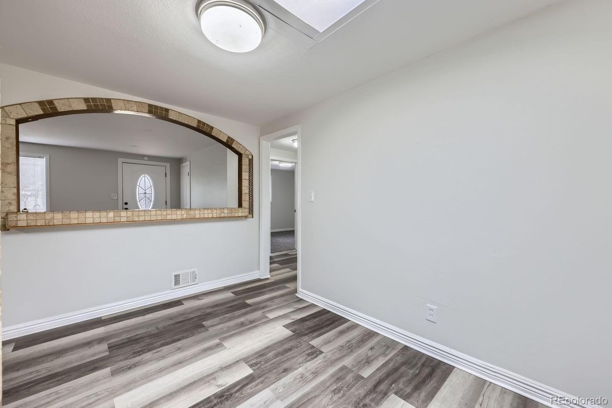 Empty room, Interior, Wood Texture Flooring