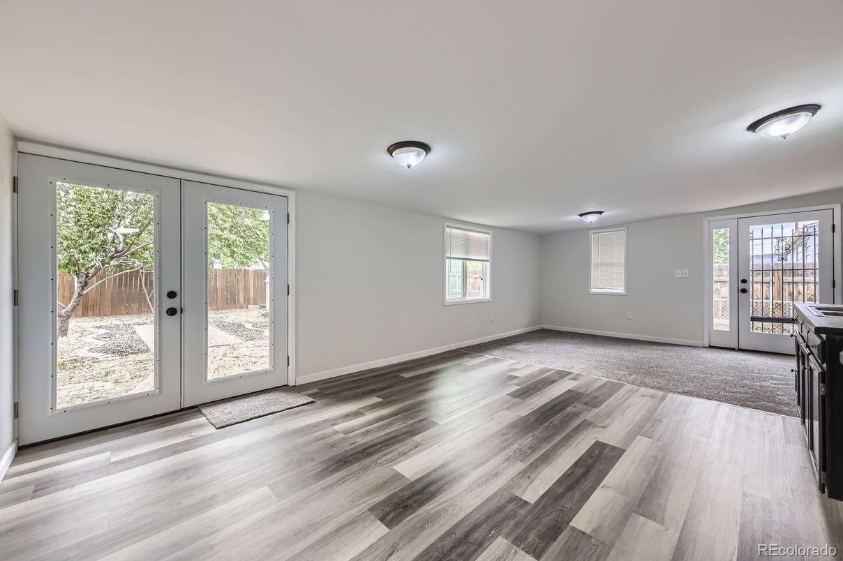 Empty room, Interior, Wood Texture Flooring
