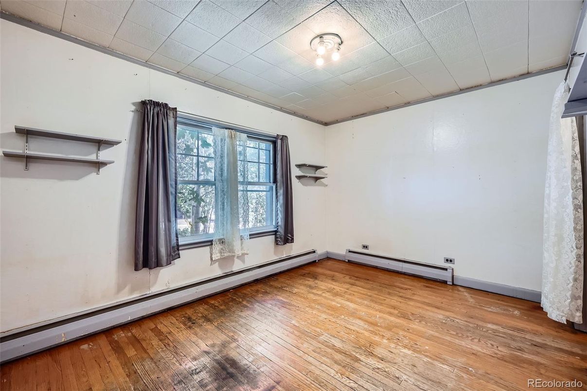 Empty room, Interior, Wood Texture Flooring