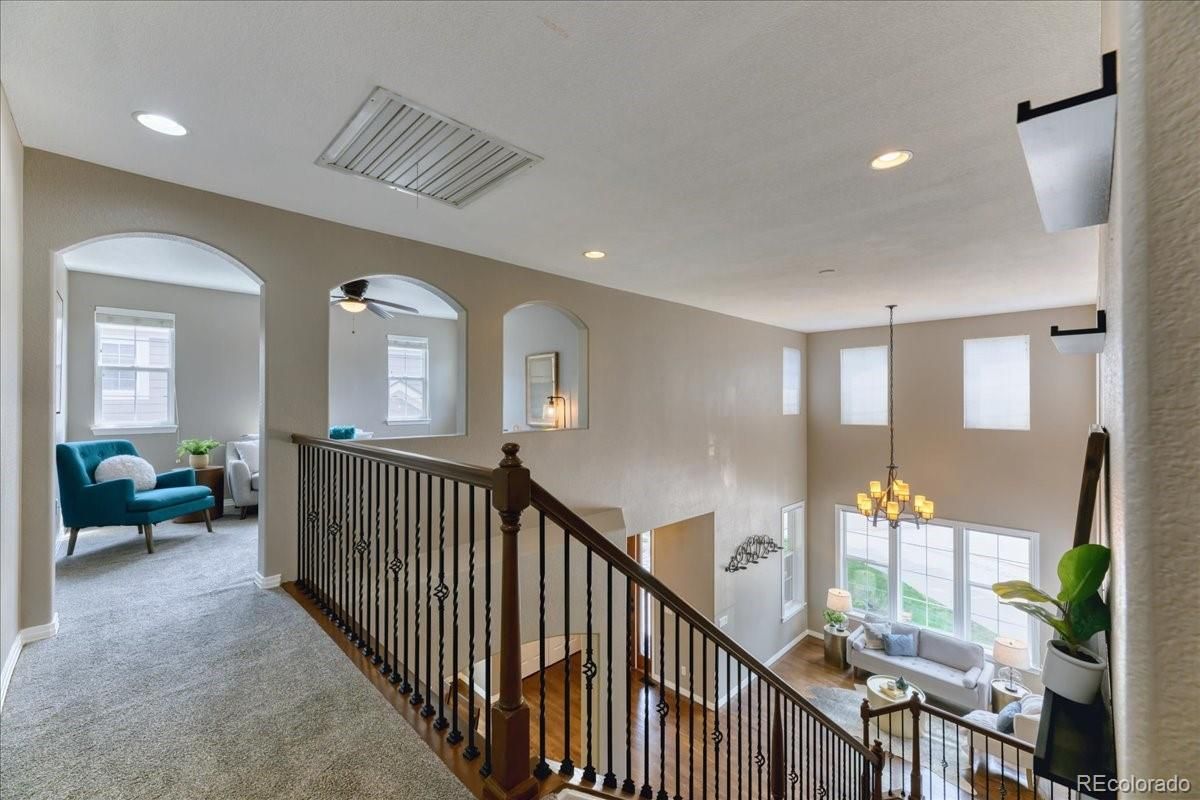 Chandelier, Interior, Recessed Lighting