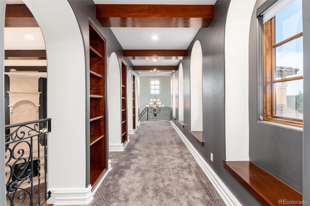 Interior, Recessed Lighting, Wooden Beams