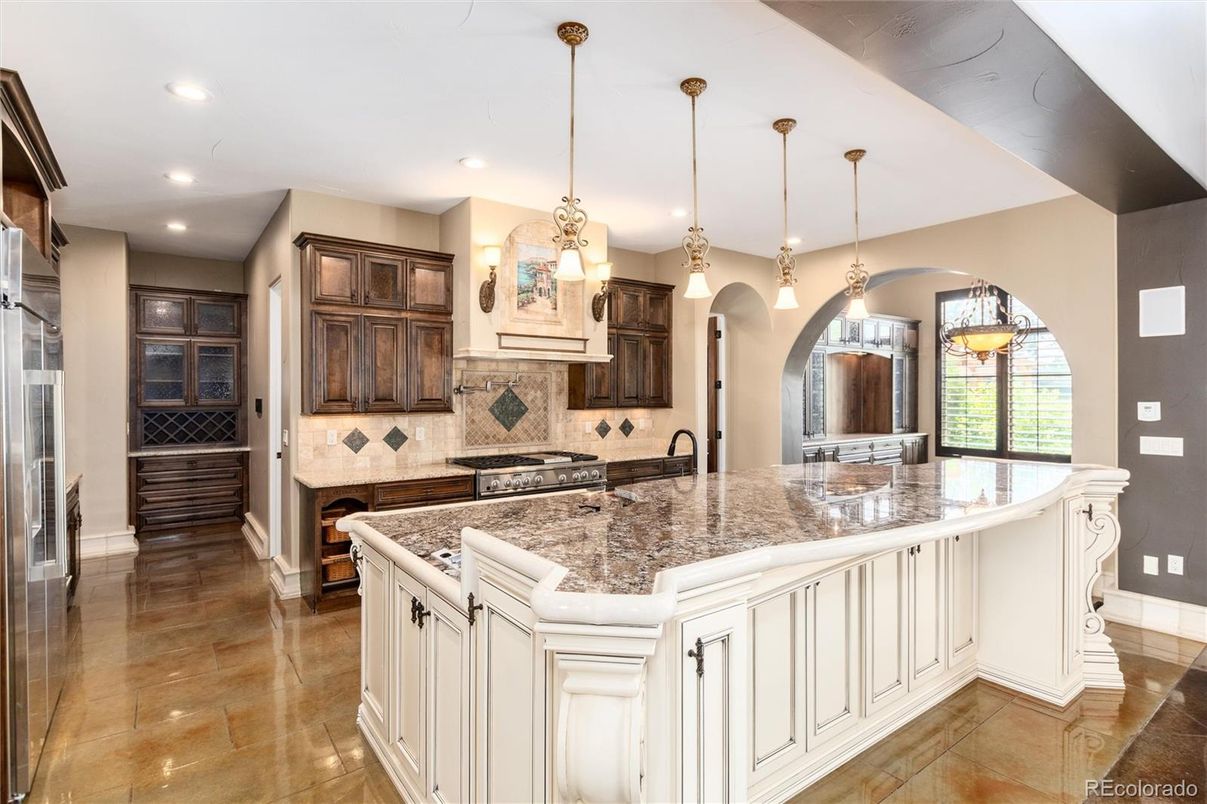Interior, Kitchen, Pendant Lights, Recessed Lighting
