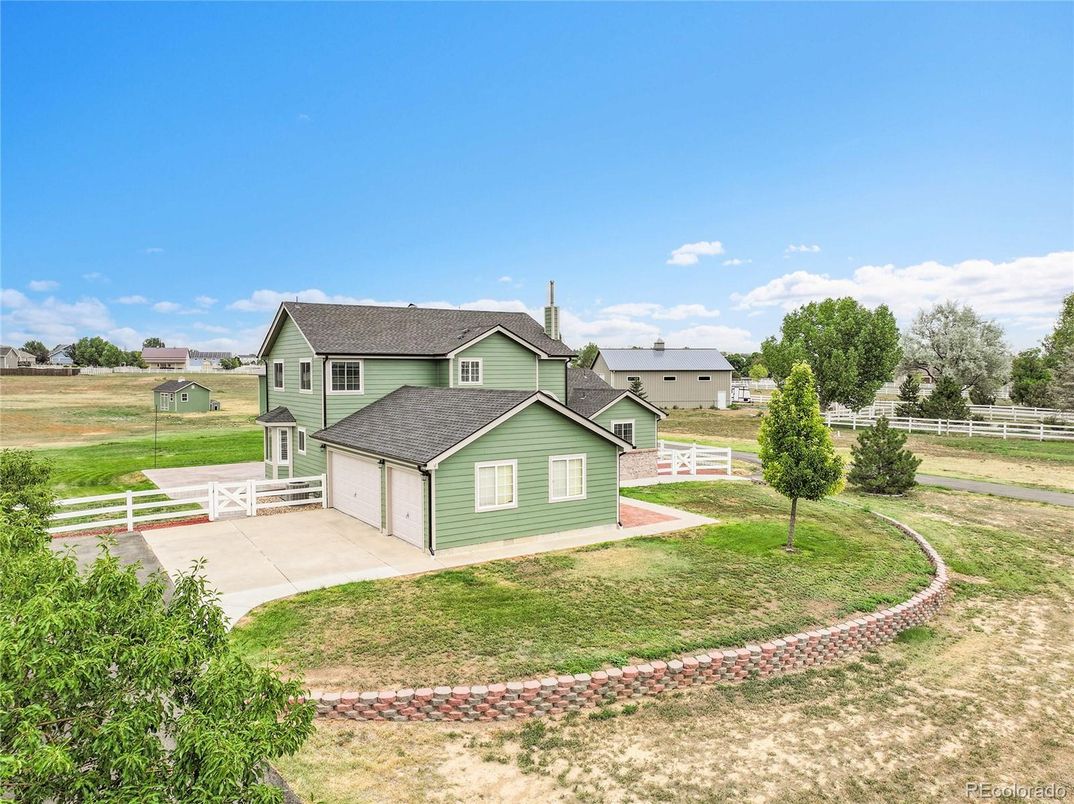 Backyard, Detached Garage, Exterior, Solar Panels